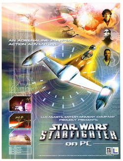 Star Wars Starfighter Poster