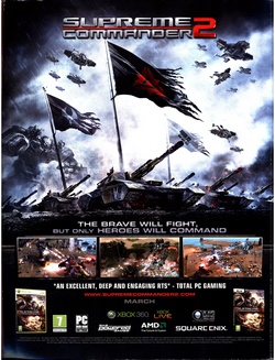 Supreme Commander 2 Poster