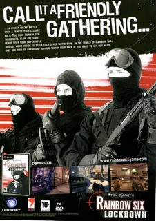 Tom Clancy's Rainbow Six: Lockdown Poster