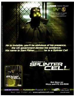 Tom Clancy's Splinter Cell Poster