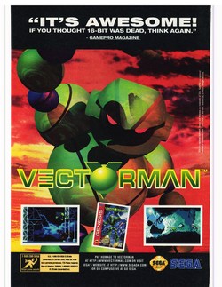 Vectorman Poster