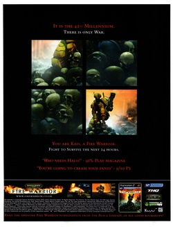 Warhammer 40,000: Fire Warrior Poster