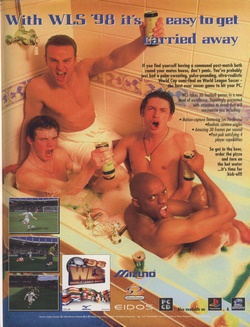 World League Soccer '98 Poster
