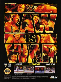 WWF Raw Poster
