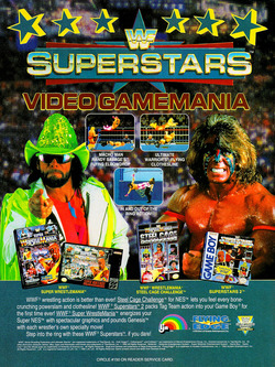 WWF Super Wrestlemania Poster