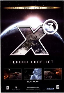 X³: Terran Conflict Poster