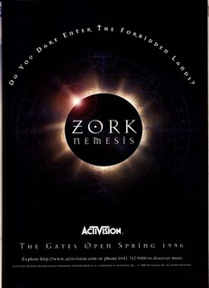 Zork: Nemesis Poster