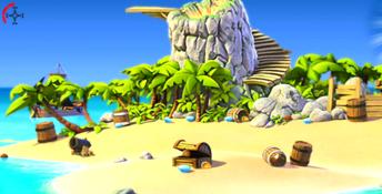 Crazy Chicken Pirates 3D 3DS Screenshot