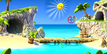 Crazy Chicken Pirates 3D 3DS Screenshot