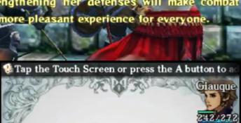 Crimson Shroud 3DS Screenshot
