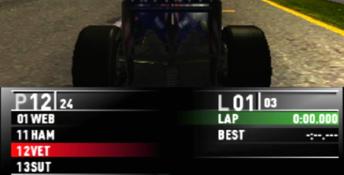 F1 2011 3DS Screenshot