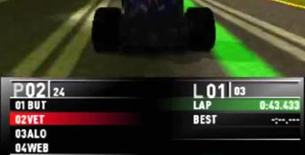 F1 2011 3DS Screenshot