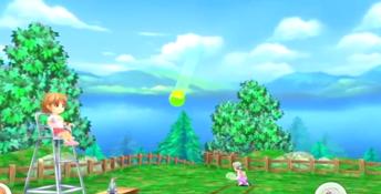 Family Tennis 3D 3DS Screenshot