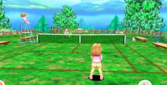 Family Tennis 3D 3DS Screenshot