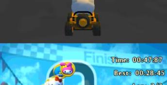 Hello Kitty and Sanrio Friends 3D Racing 3DS Screenshot
