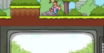 Regular Show: Mordecai and Rigby in 8-Bit Land 3DS Screenshot