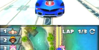 Sonic & All-Stars Racing Transformed 3DS Screenshot