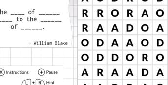 Word Puzzles by Powgi 3DS Screenshot