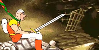 Dragon's Lair II: Escape from Singe's Castle Amiga Screenshot