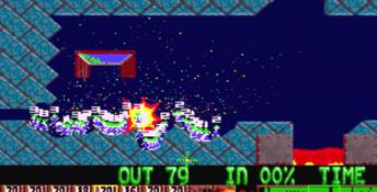 Lemmings Amiga Screenshot