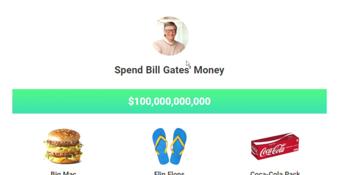 Spend Bill Gates Money Android Screenshot