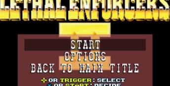 Lethal Enforcers 2 Gun fighters Arcade Screenshot
