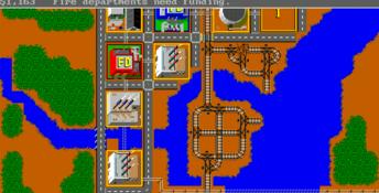 SimCity DOS Screenshot