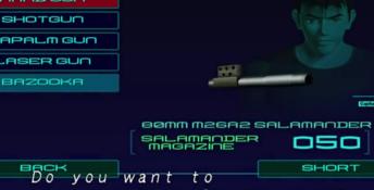 Blue Stinger Dreamcast Screenshot