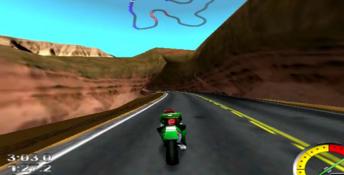 Redline Racer: Ultimate Challenge Dreamcast Screenshot