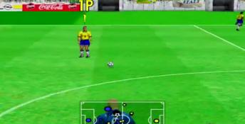 Virtua Striker 2 Dreamcast Screenshot