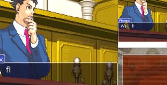 Phoenix Wright: Ace Attorney-Justice for All DS Screenshot