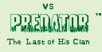 Alien vs Predator: The Last of His Clan Gameboy Screenshot