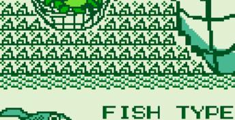Black Bass: Lure Fishing Gameboy Screenshot