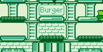 BurgerTime Deluxe Gameboy Screenshot