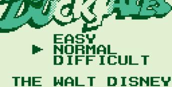 DuckTales Gameboy Screenshot