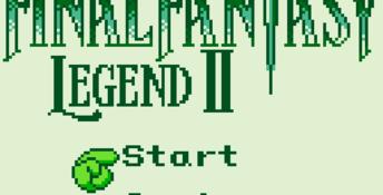 Final Fantasy Legend II Gameboy Screenshot