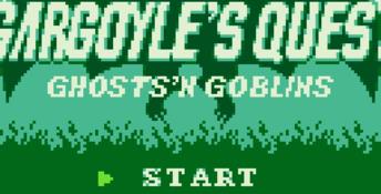 Gargoyle's Quest: Ghosts 'n Goblins Gameboy Screenshot
