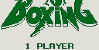 Heavyweight Championship Boxing Gameboy Screenshot