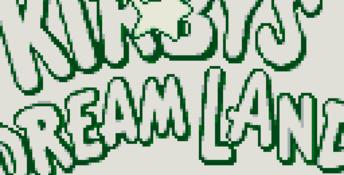 Kirby's Dream Land Gameboy Screenshot