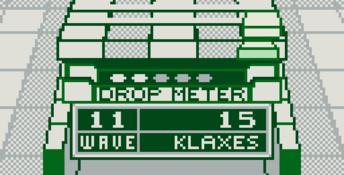 Klax Gameboy Screenshot