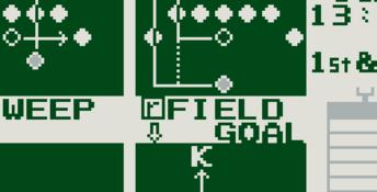 Play Action Football Gameboy Screenshot