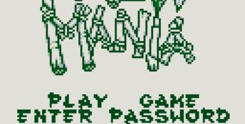 Taz-Mania Gameboy Screenshot