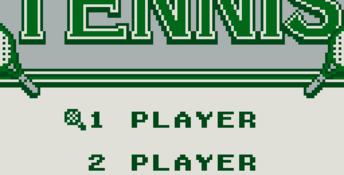 Tennis Gameboy Screenshot