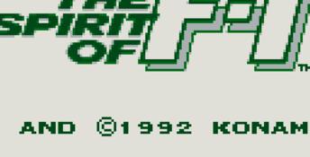 The Spirit of F-1 Gameboy Screenshot
