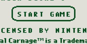 Total Carnage Gameboy Screenshot