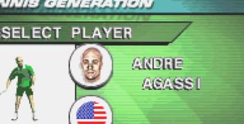 Agassi Tennis Generation GBA Screenshot