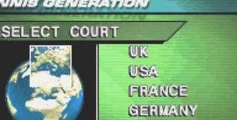Agassi Tennis Generation GBA Screenshot
