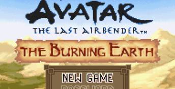 Avatar: The Last Airbender - The Burning Earth GBA Screenshot