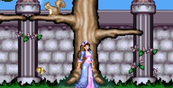 Barbie as the Princess and the Pauper GBA Screenshot