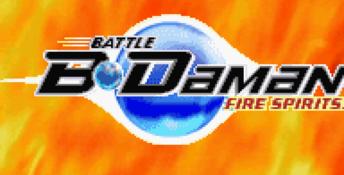 Battle B-Daman: Fire Spirits! GBA Screenshot
